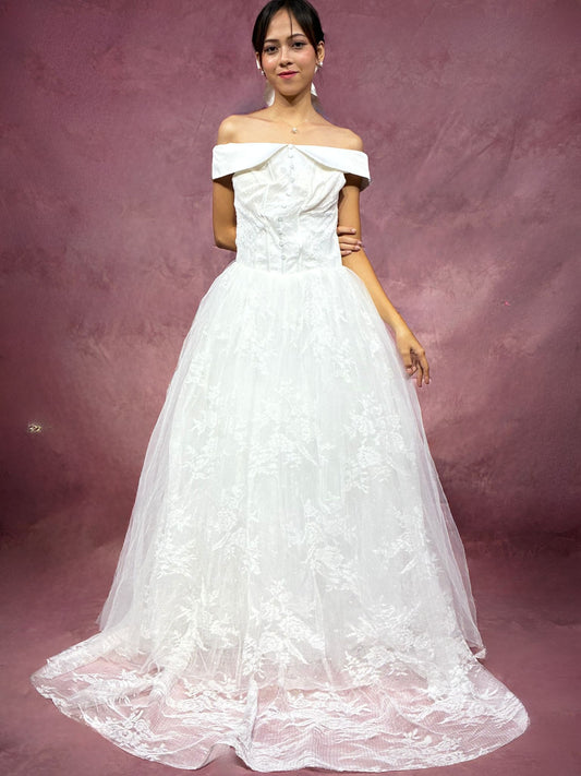 Naomi A-Line Wedding Gown - ReBridal Wedding Dress