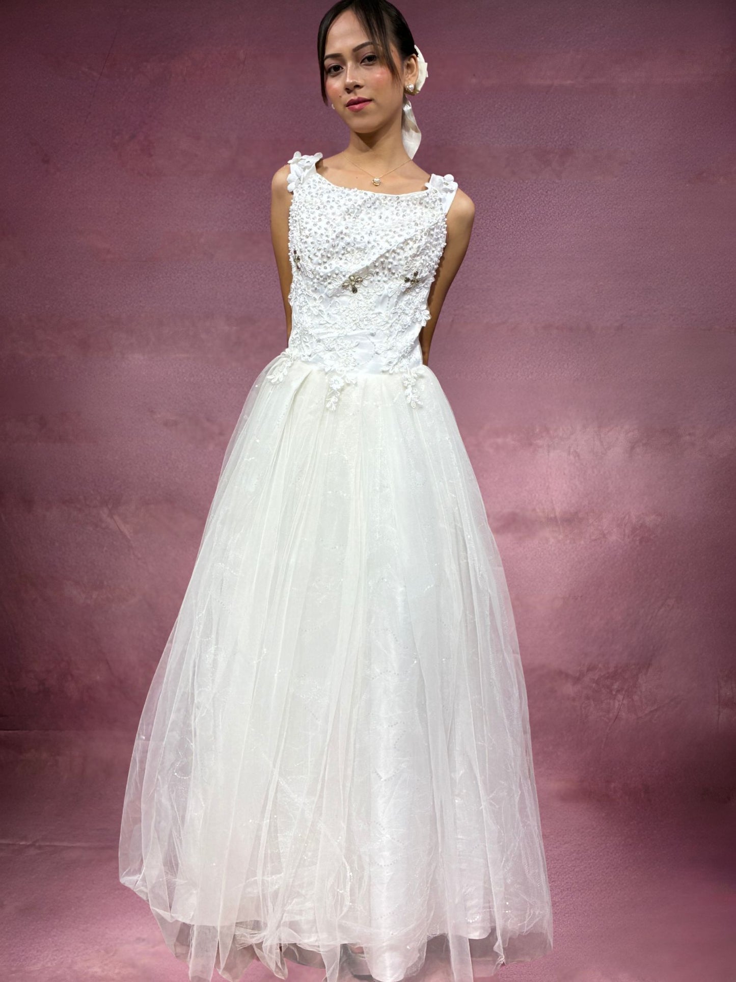 Marcella A-Line Wedding Gown
