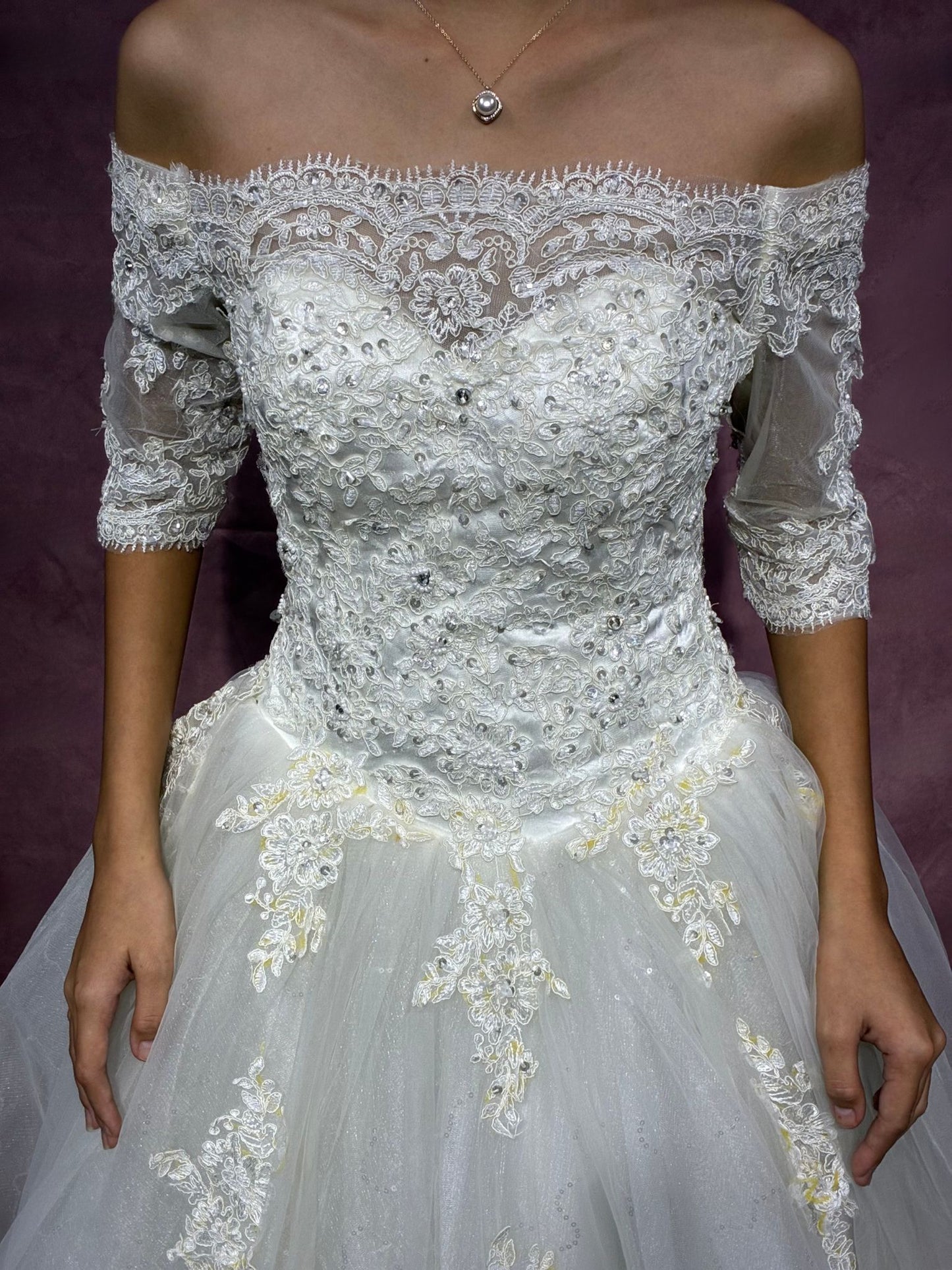 Nicolette A-Line Wedding Gown