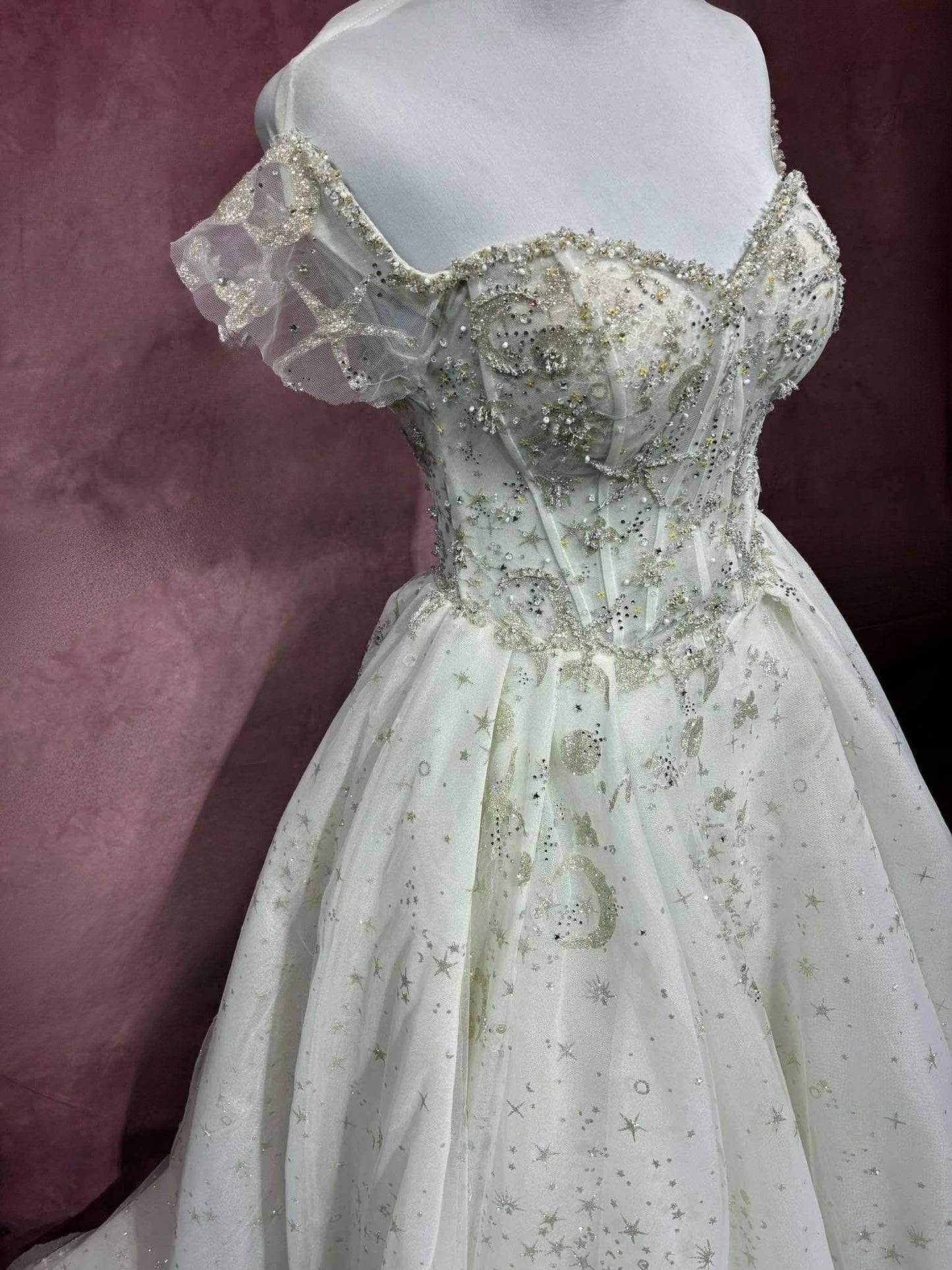 Aria Celestial Ball Gown Wedding Dress