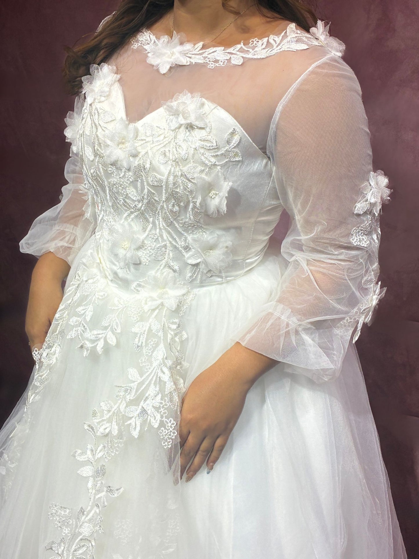 Arabella A-Line Wedding Gown