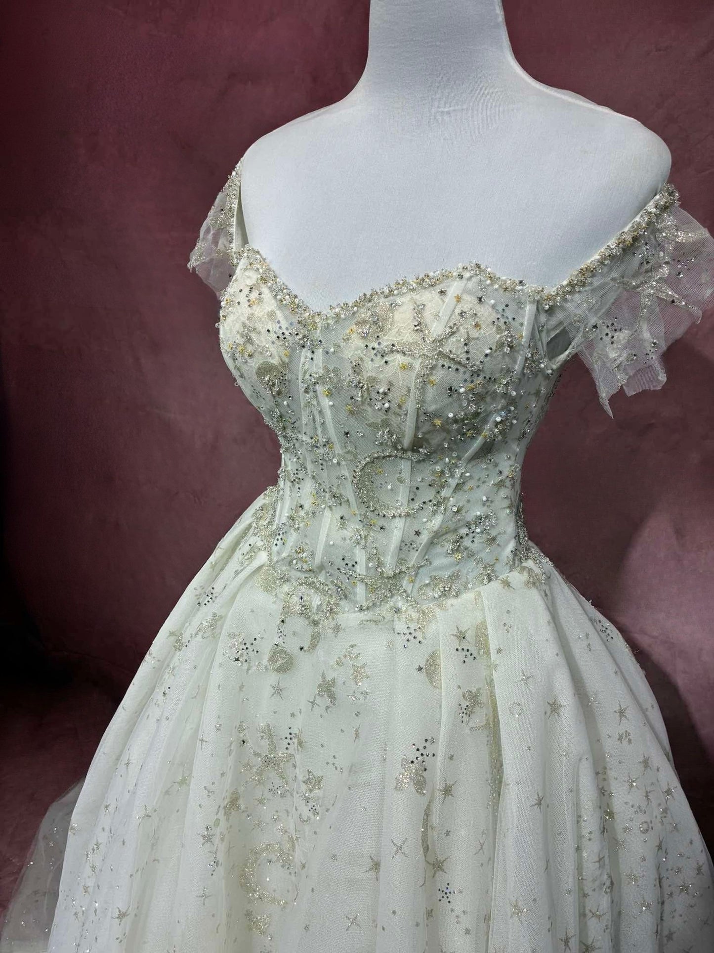 Aria Celestial Ball Gown Wedding Dress