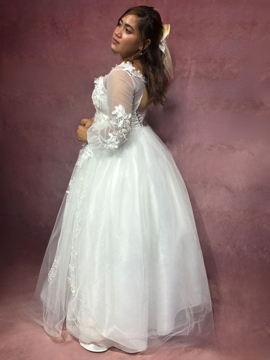 Arabella A-Line Wedding Gown - ReBridal Wedding Dress