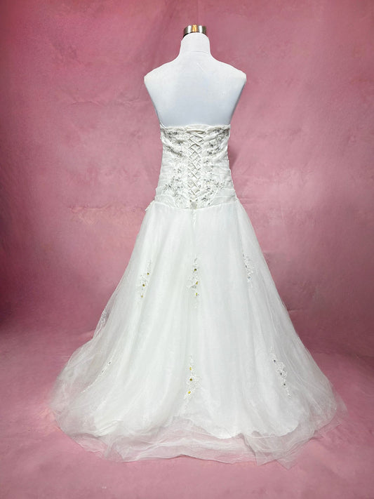 Florence A-Line Wedding Dress - ReBridal Wedding Dress