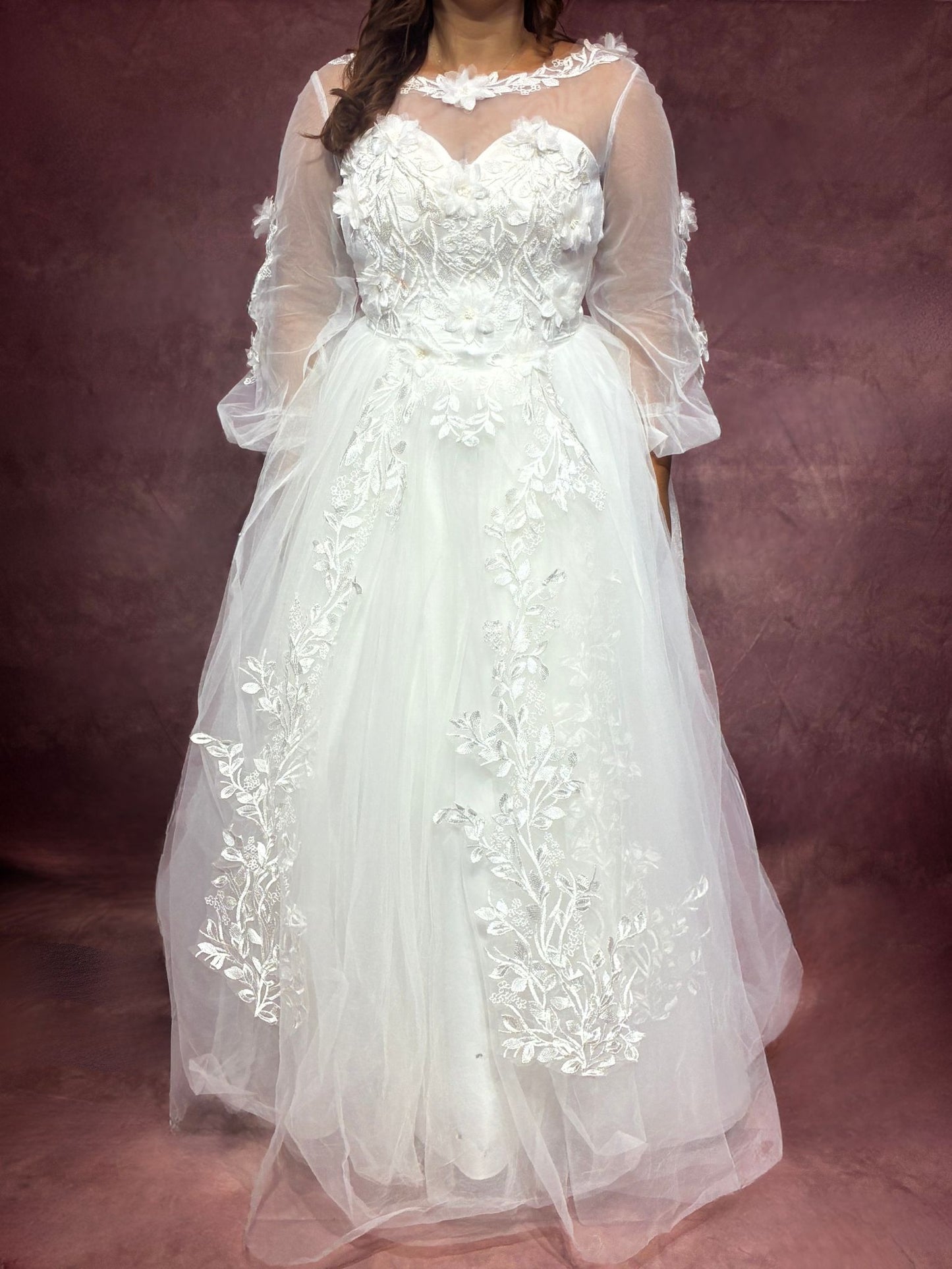 Arabella A-Line Wedding Gown