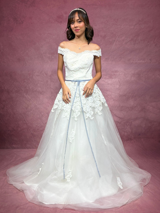 Aurelia A Line Wedding Dress - ReBridal Wedding Dress