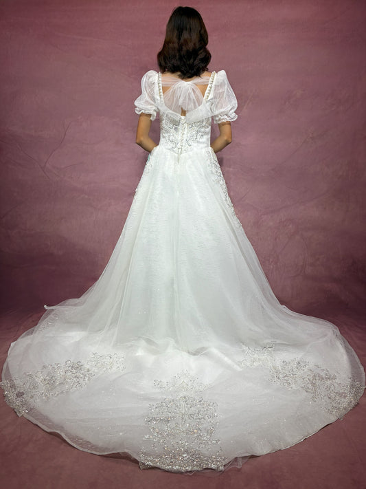 Azaria A Line Wedding Dress - ReBridal Wedding Dress