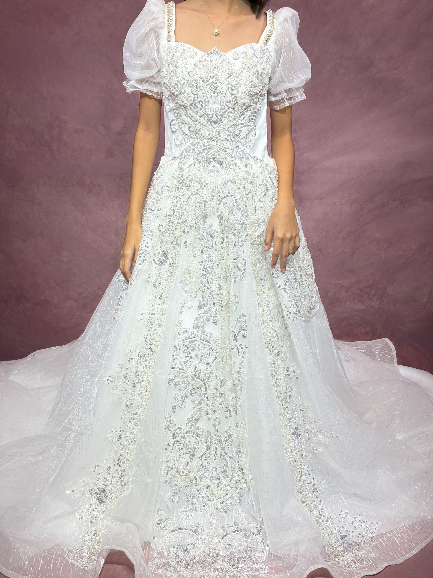 Azaria A Line Wedding Dress