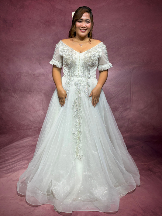 Cosette A Line Wedding Dress - ReBridal Wedding Dress