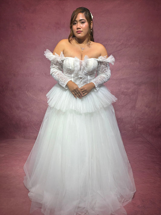 Cressida Ball Gown Wedding Dress - ReBridal Wedding Dress