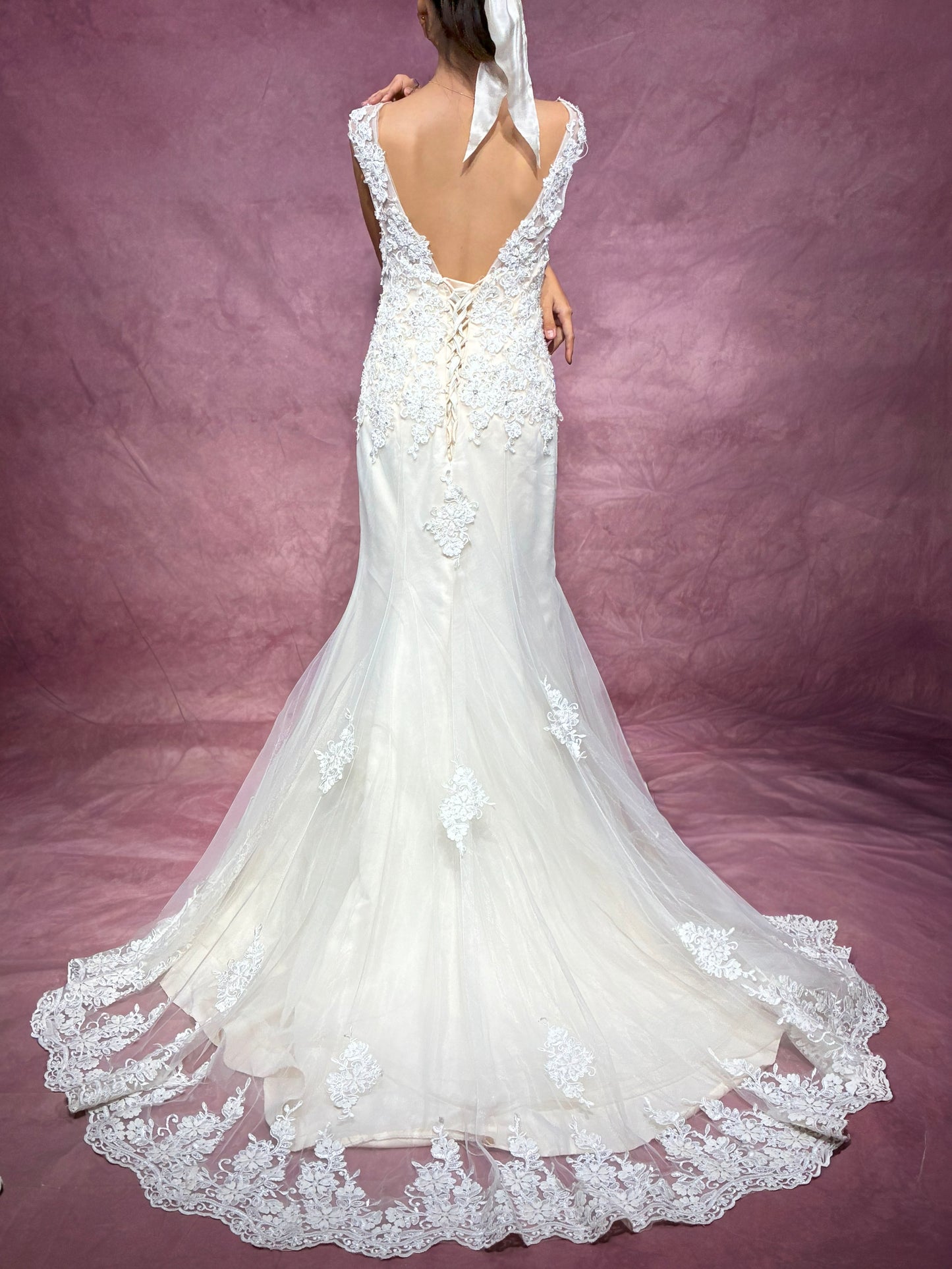 Dianne Fit & Flare Trumpet Wedding Dress