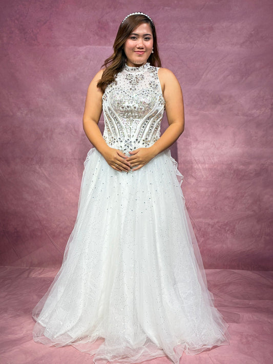 Elise A Line Wedding Dress - ReBridal Wedding Dress