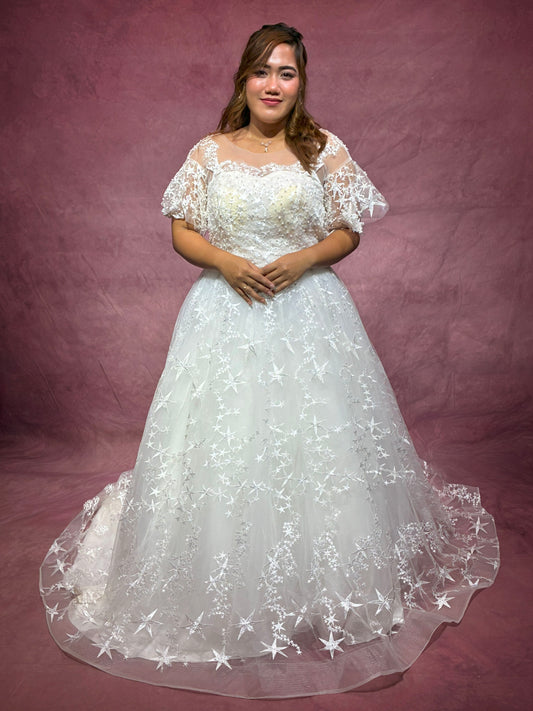 Beatrice Ball Gown Wedding Dress - ReBridal Wedding Dress