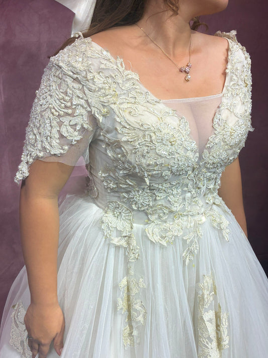 Annelise Ball Gown Wedding Dress - ReBridal Wedding Dress