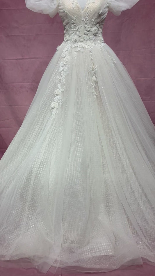 Celine A-Line Wedding Dress
