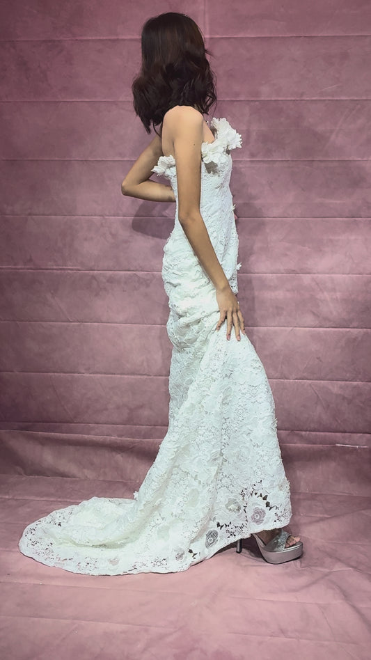 Liana Fit and Flare Wedding Dress