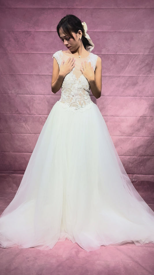 Nalani A-Line Wedding Gown