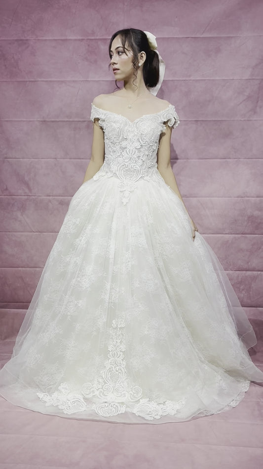 Elodie Ball Gown Wedding Dress