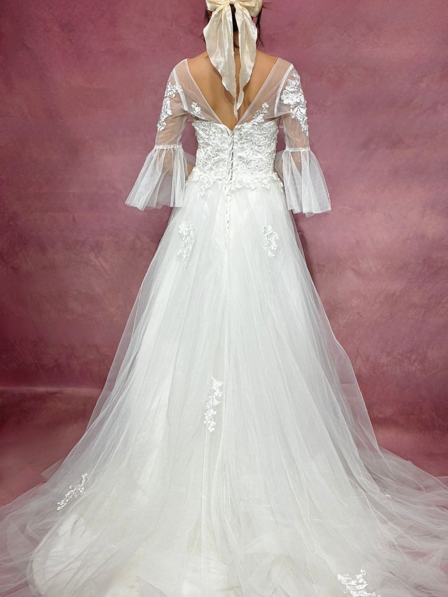 Harper A-Line Wedding Dress - ReBridal Wedding Dress