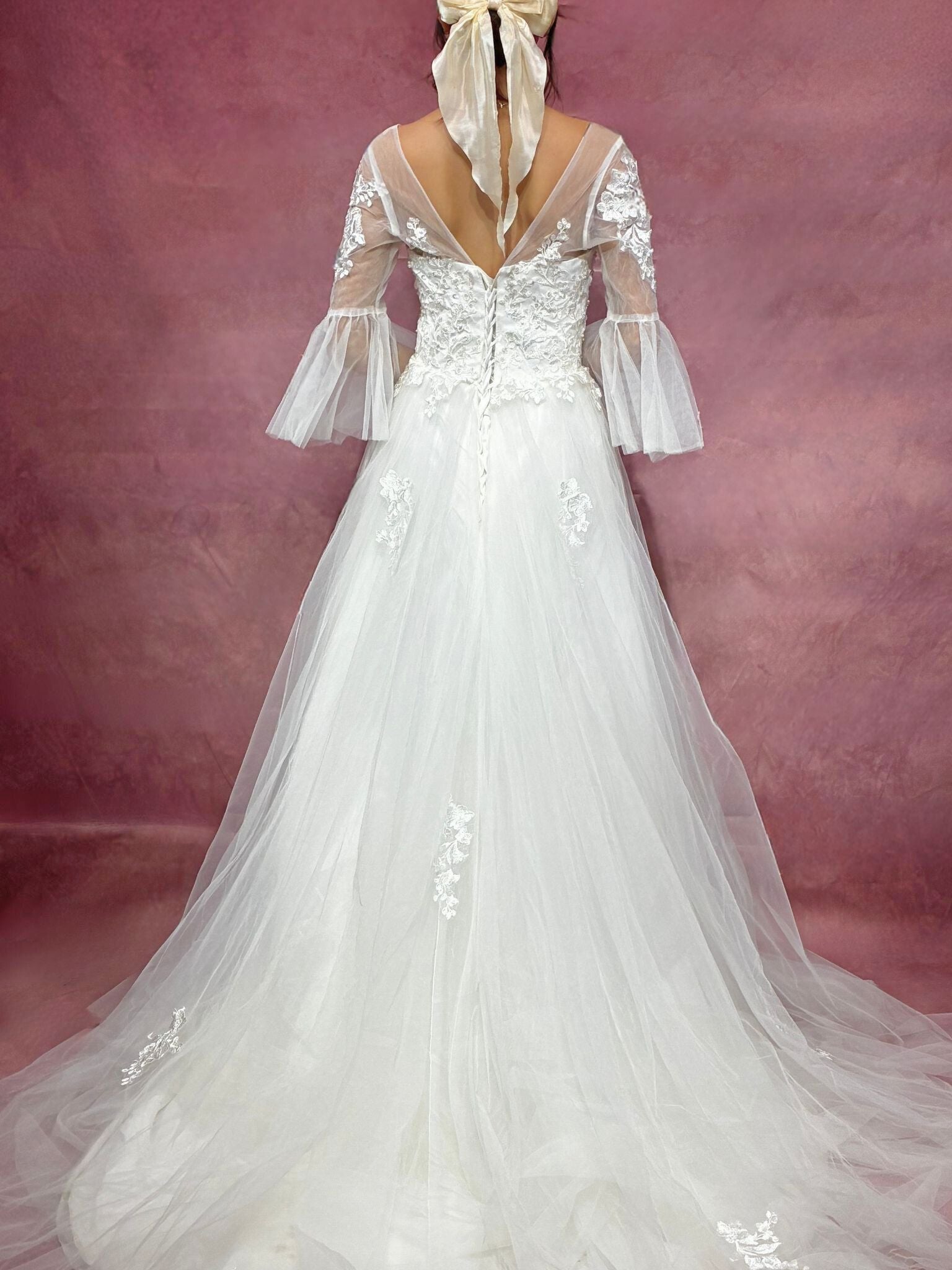 Harper A-Line Wedding Dress - ReBridal Wedding Dress