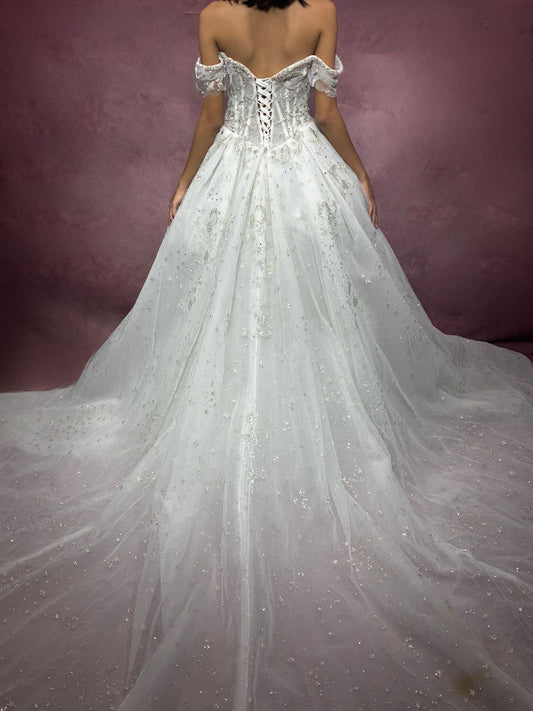 Aria Celestial Ball Gown Wedding Dress
