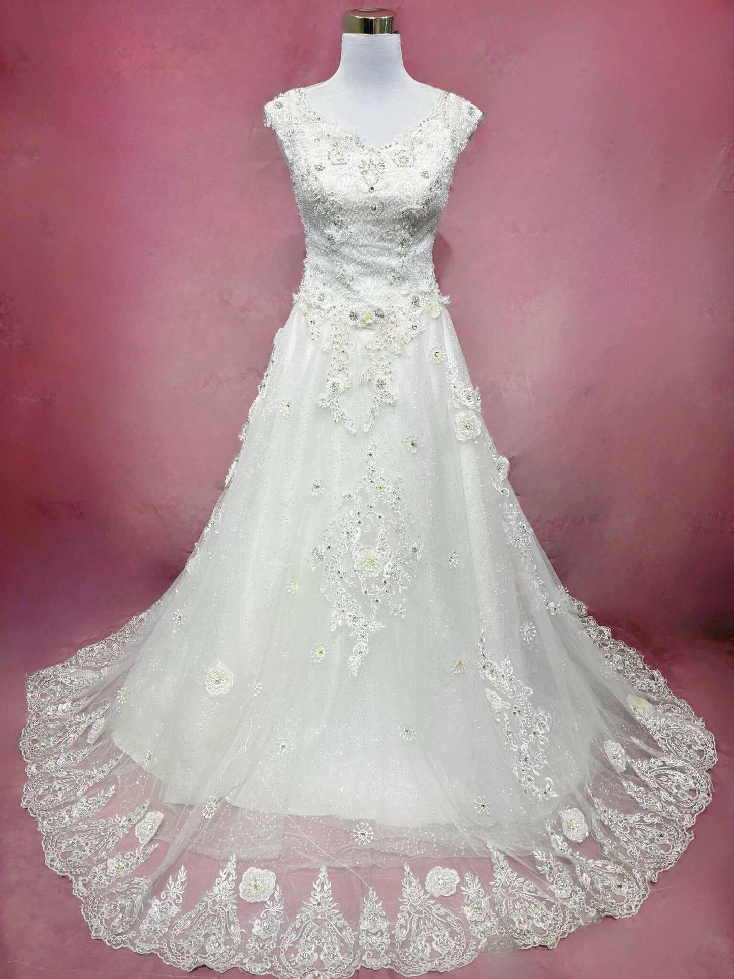 Eden A-Line Wedding Dress - ReBridal Wedding Dress