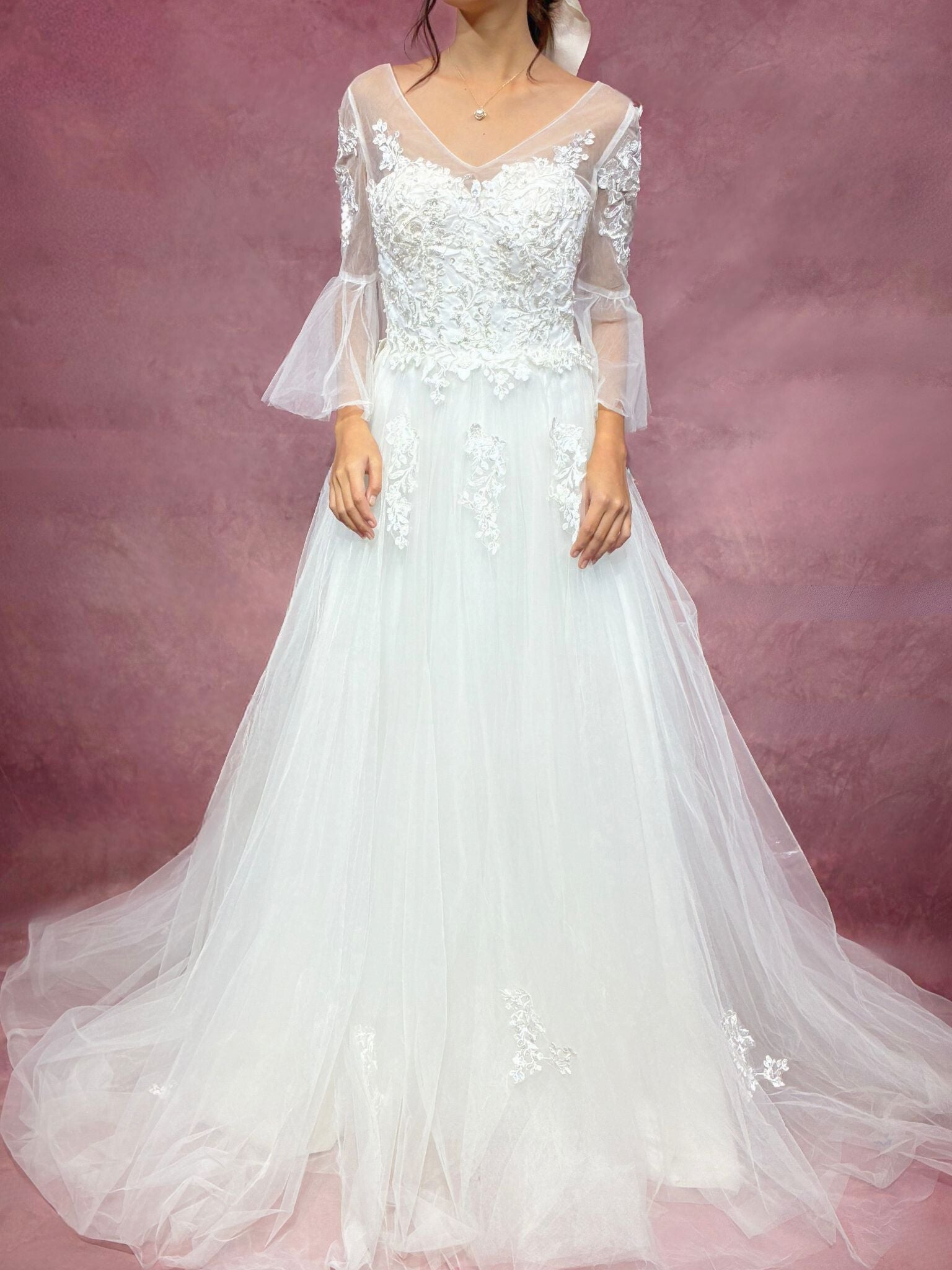 Harper A-Line Wedding Dress - ReBridal Wedding Dress