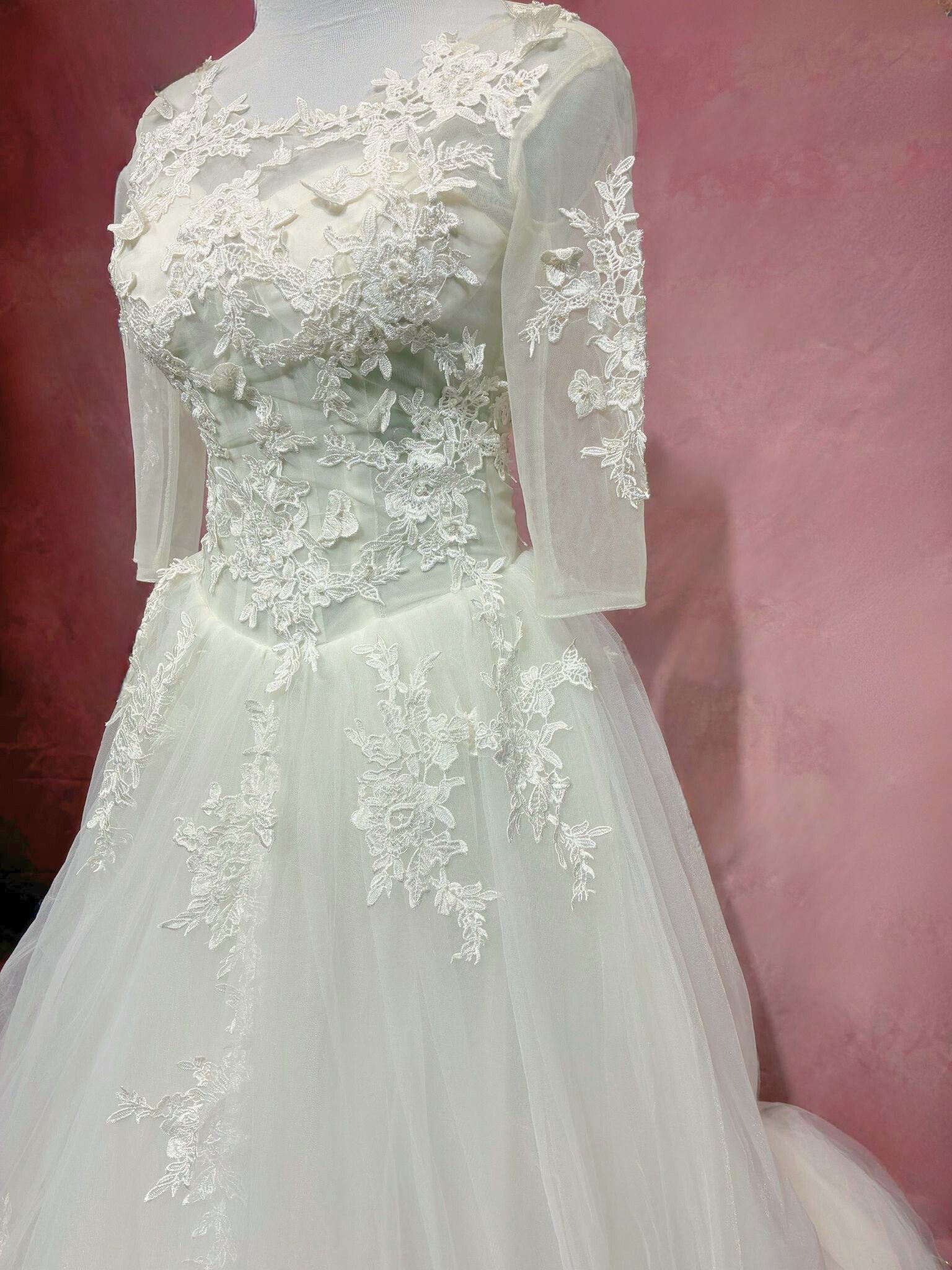 Coraline A-Line Wedding Dress - ReBridal Wedding Dress