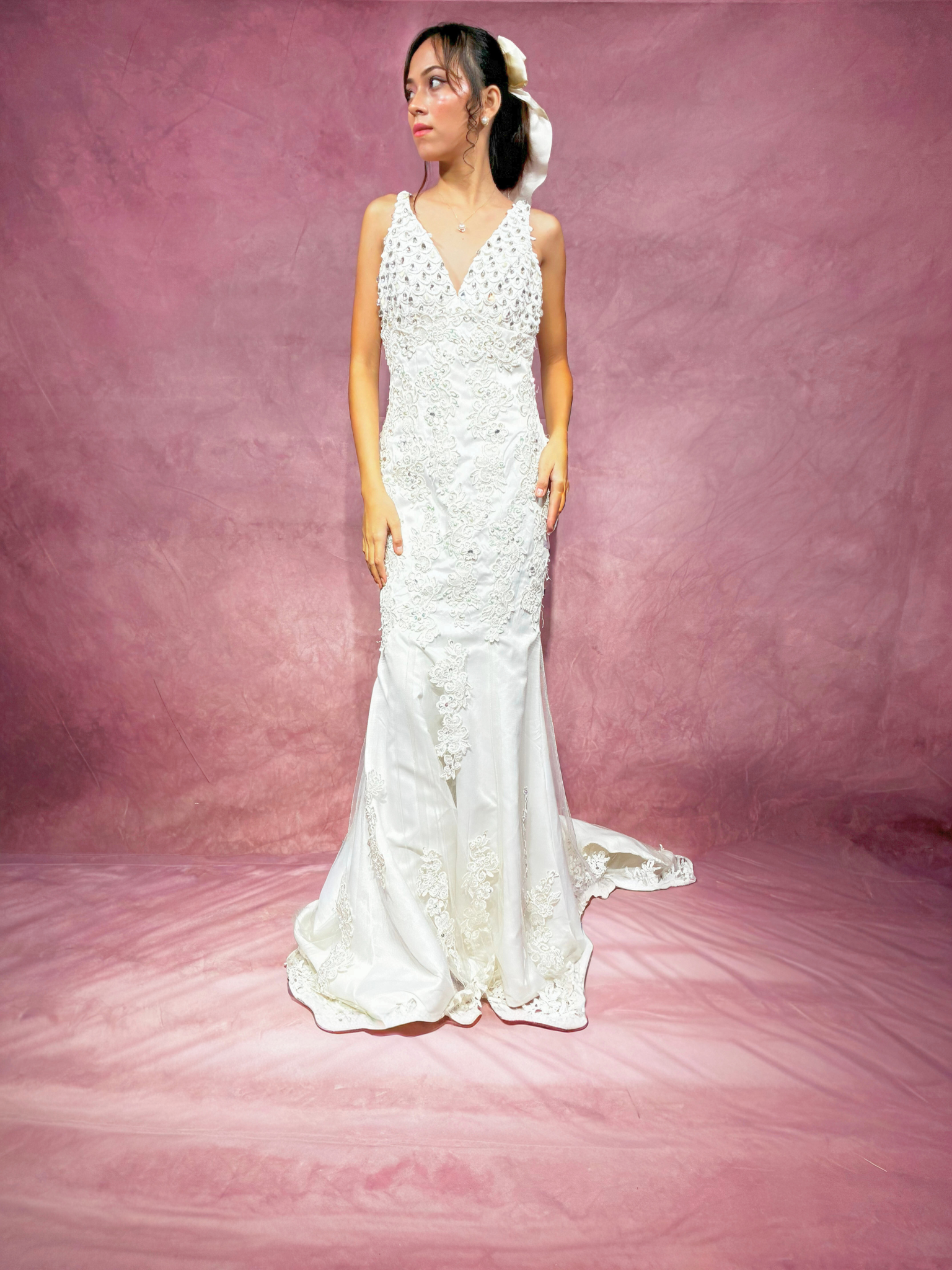 Gabrielle Mermaid Wedding Dress - ReBridal Wedding Dress