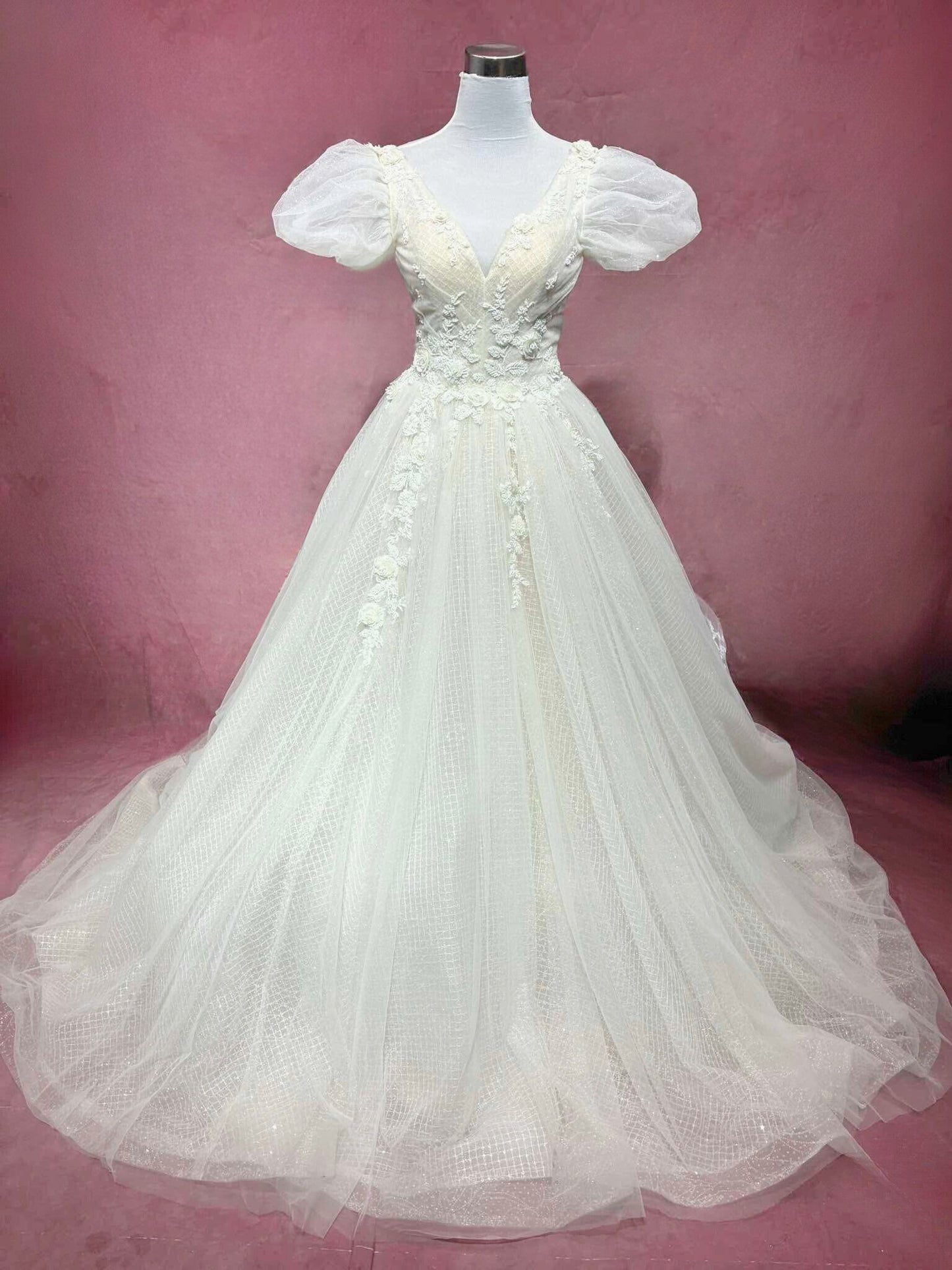 Celine A-Line Wedding Dress - ReBridal Wedding Dress