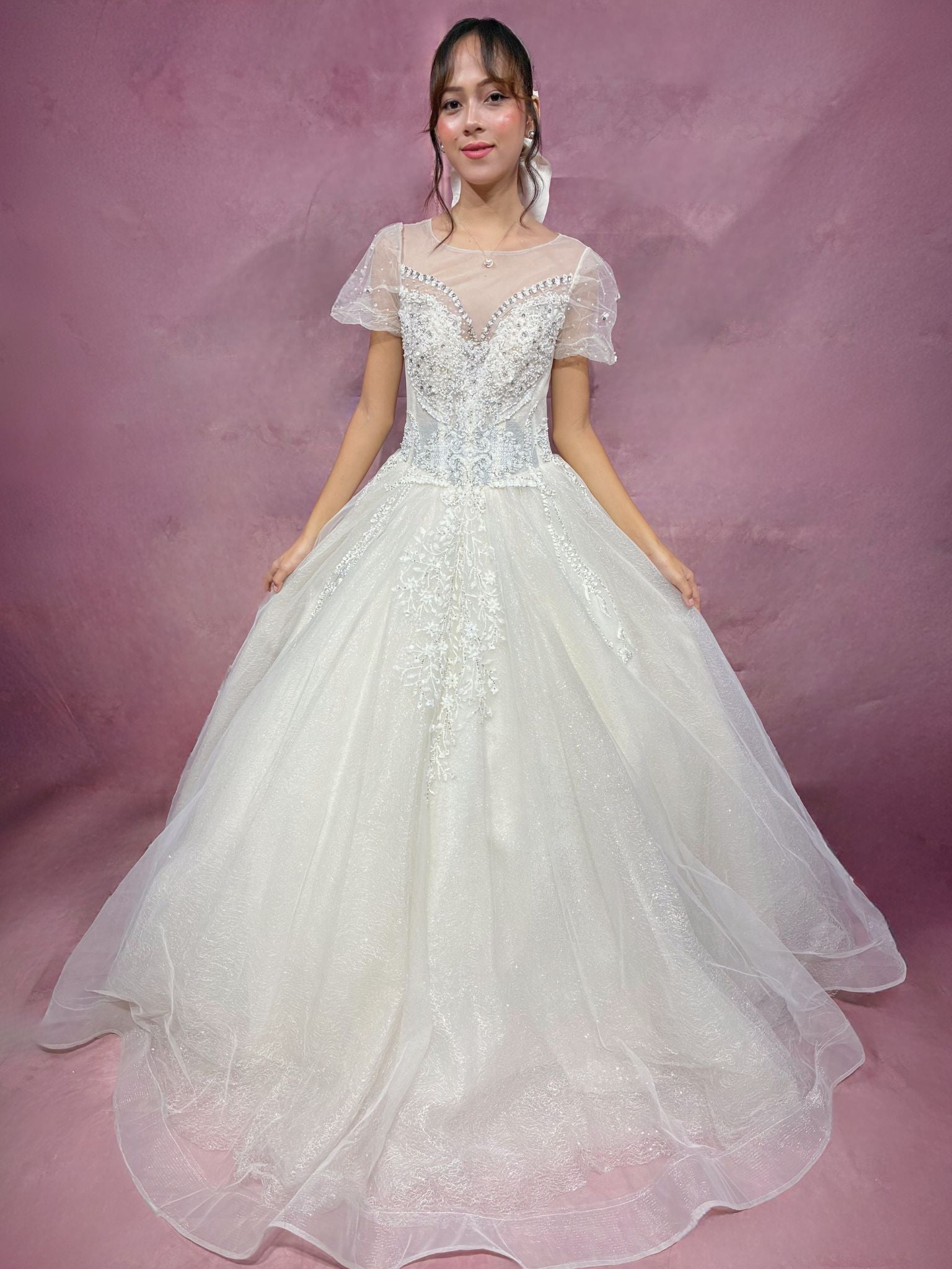 Estelle Ball Gown Wedding Dress - ReBridal Wedding Dress