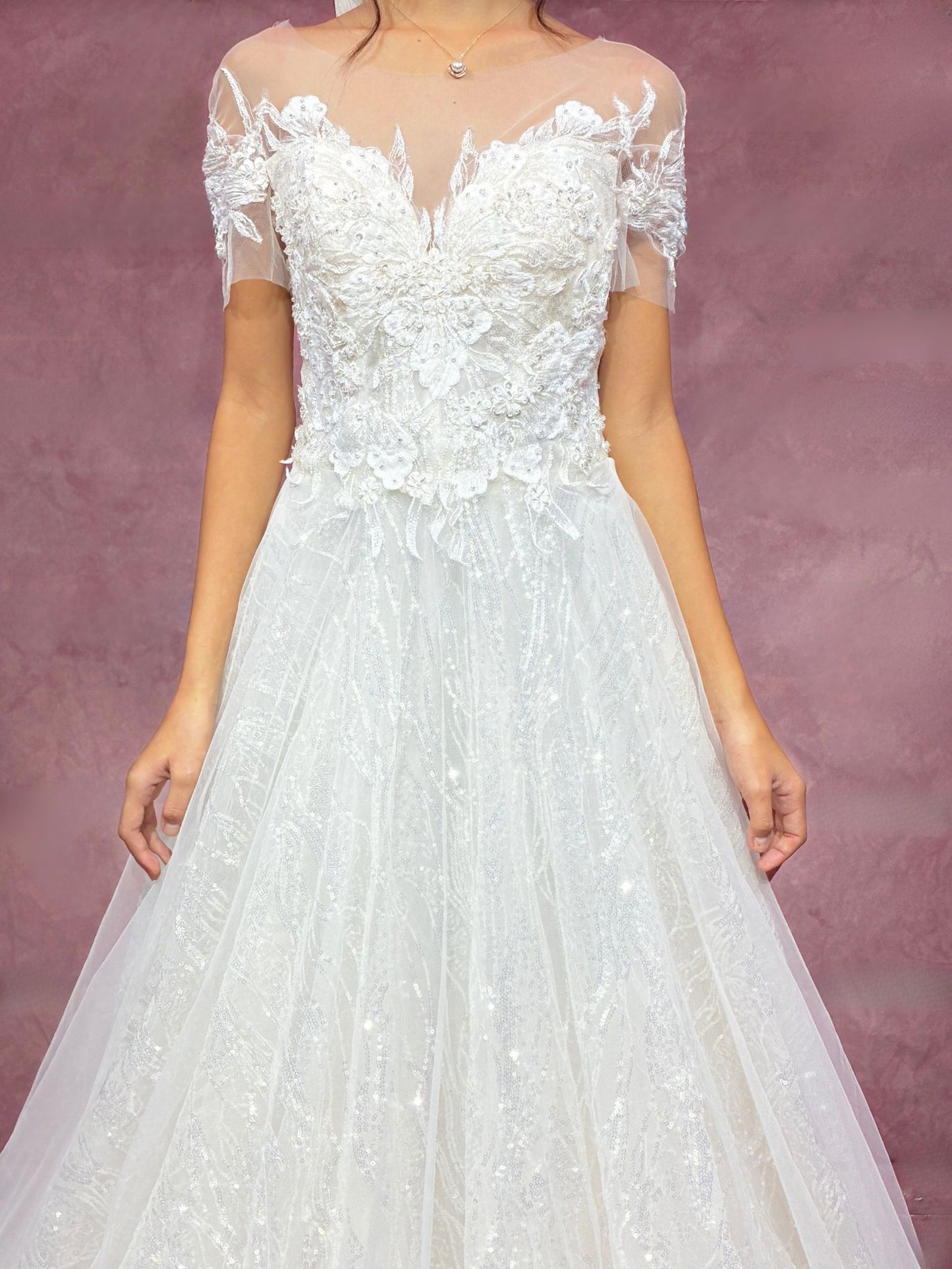 Faye A-Line Wedding Dress - ReBridal Wedding Dress