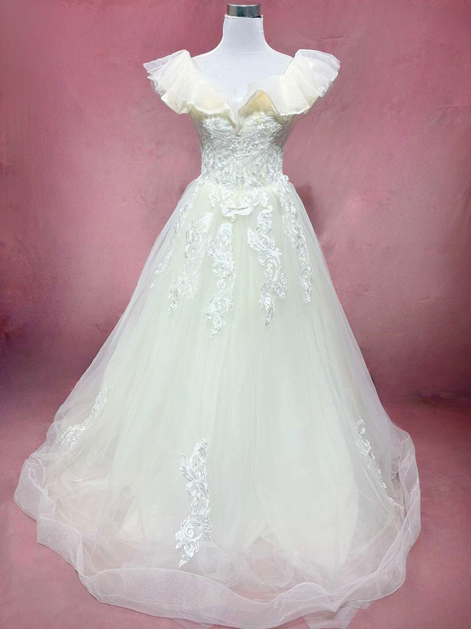 Cherise A-Line Wedding Dress - ReBridal Wedding Dress