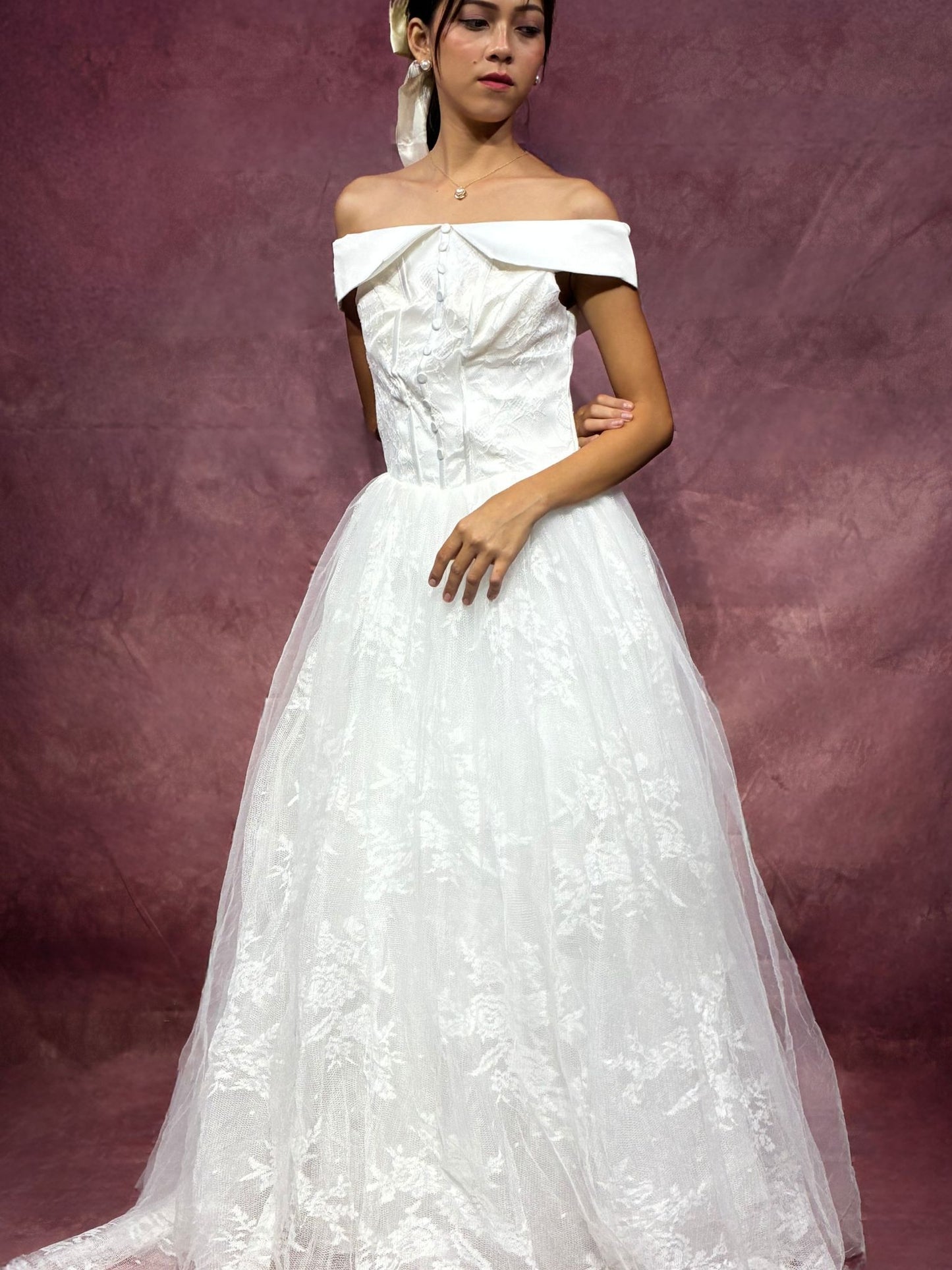 Naomi A-Line Wedding Gown