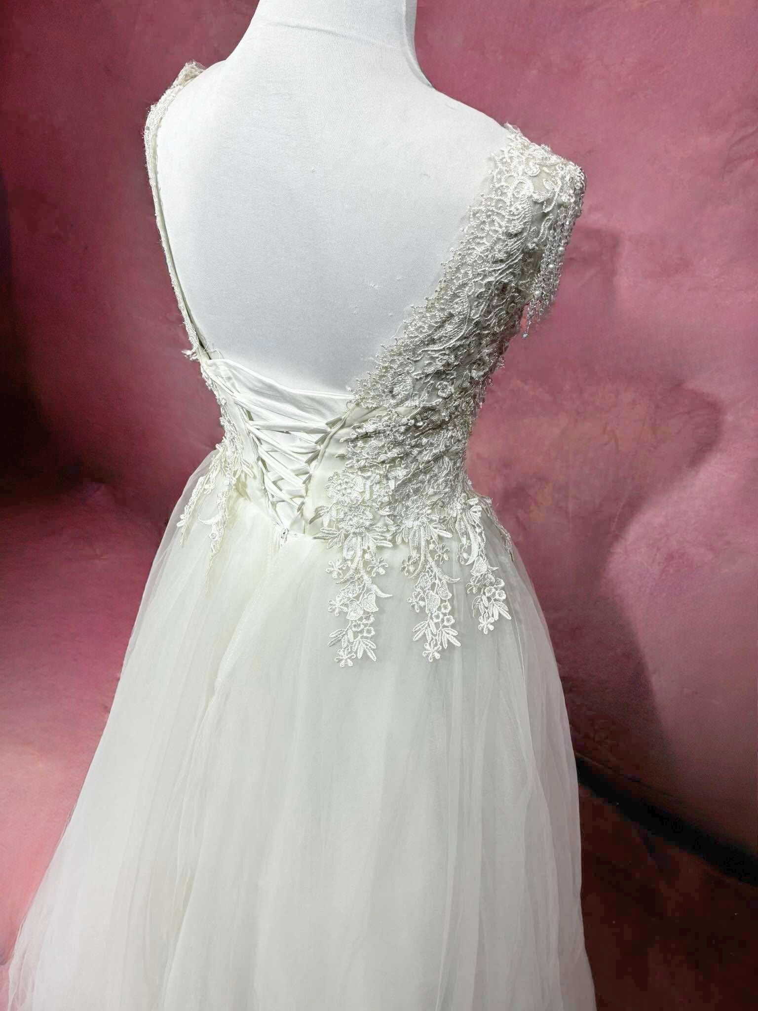 Blythe A- Line Wedding Dress - ReBridal Wedding Dress