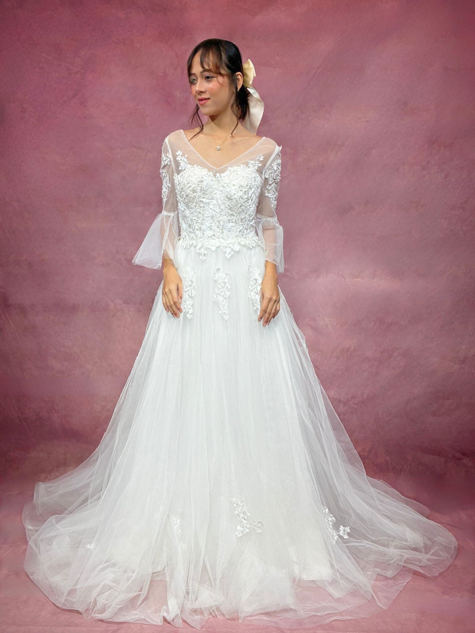 Harper A-Line Wedding Dress - ReBridal Wedding Dress