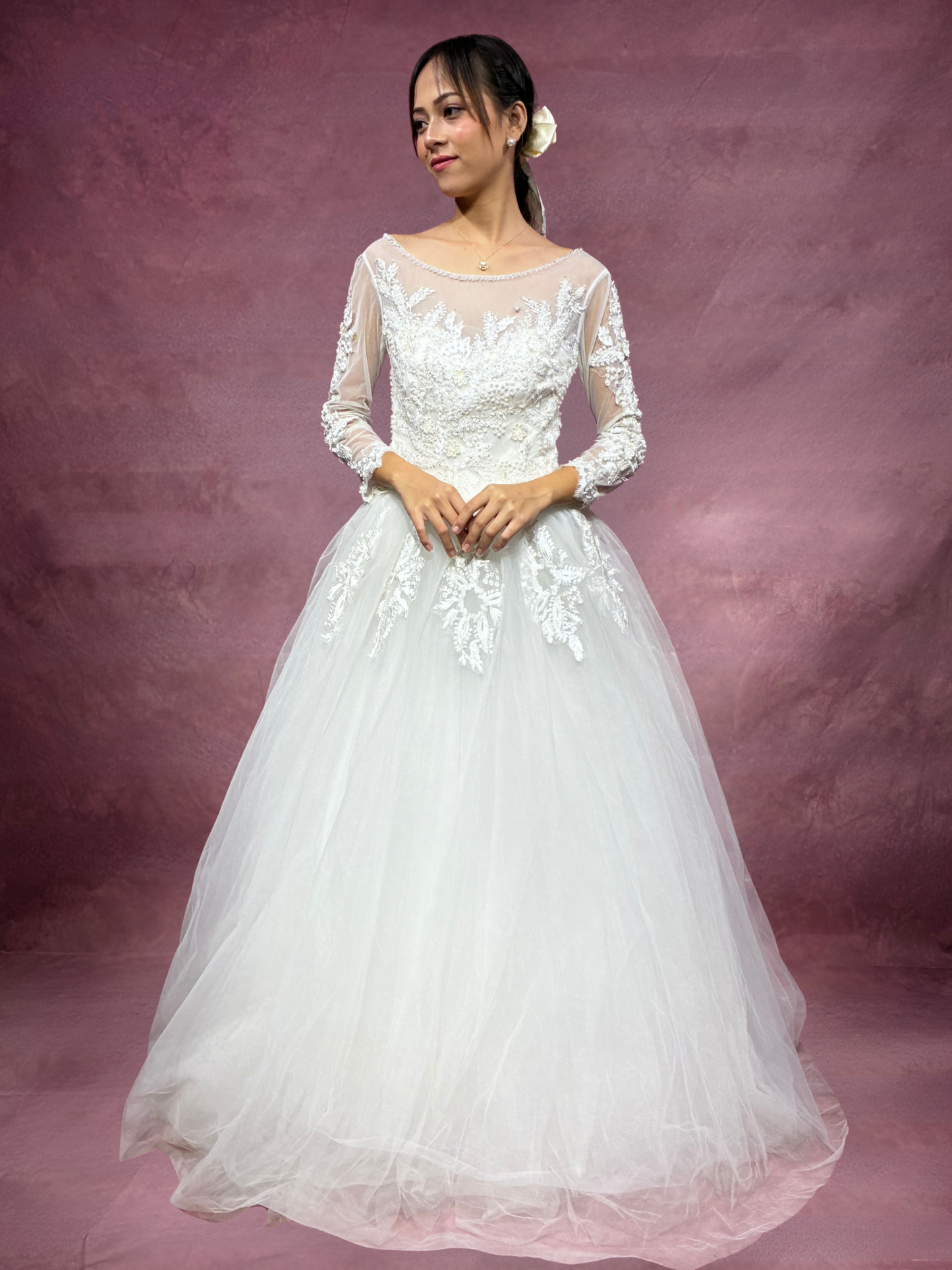 Monroe A-Line Wedding Gown