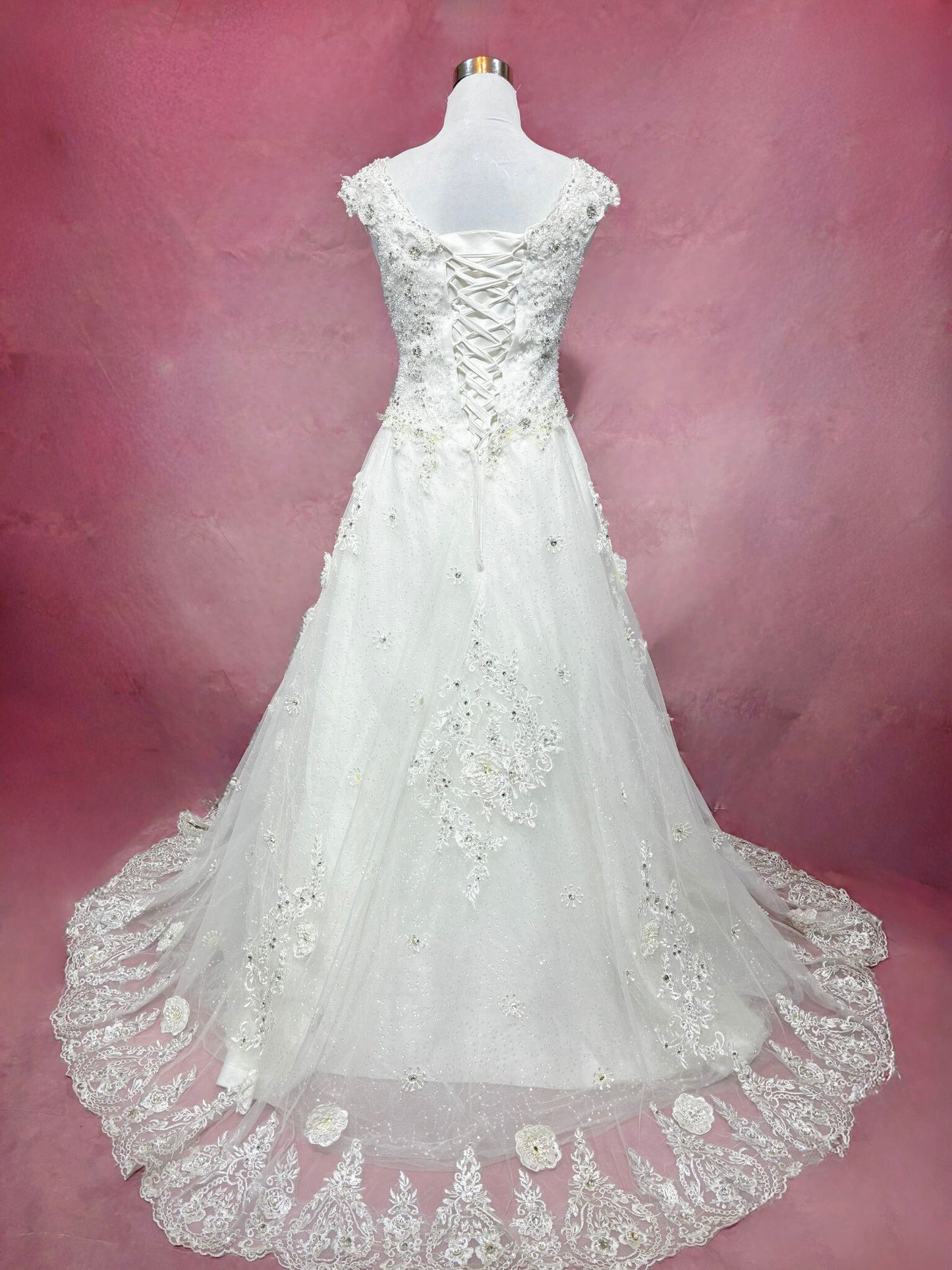 Eden A-Line Wedding Dress - ReBridal Wedding Dress