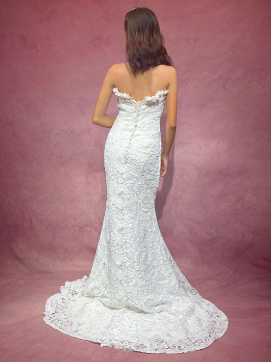 Liana Fit and Flare Wedding Dress - ReBridal Wedding Dress
