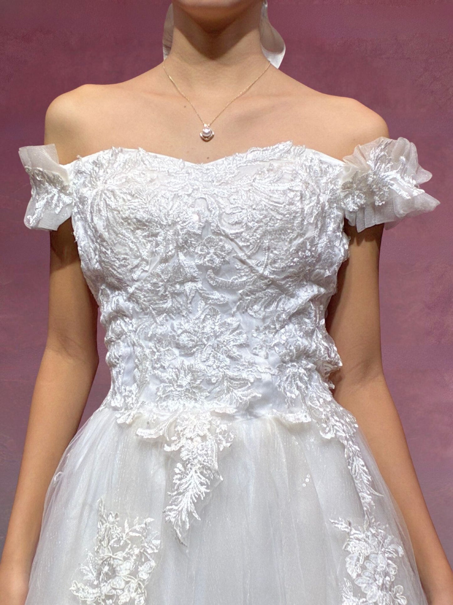 Kiara A-Line Wedding Dress - ReBridal Wedding Dress