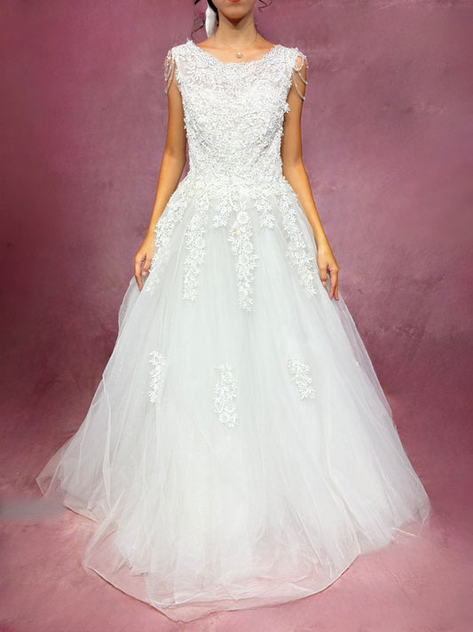 Blythe A- Line Wedding Dress - ReBridal Wedding Dress