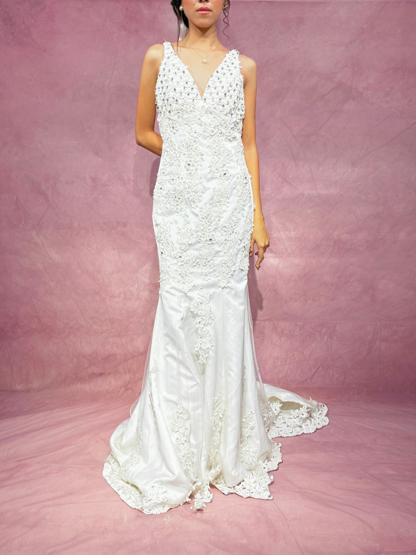 Gabrielle Mermaid Wedding Dress - ReBridal Wedding Dress