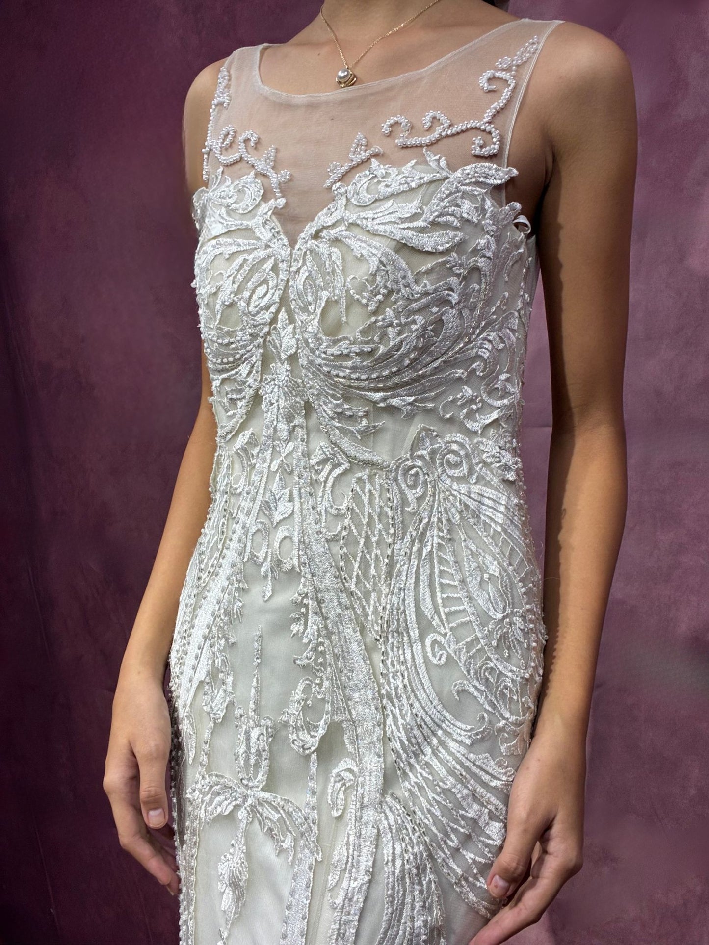 Noelle Fit & Flare Mermaid Wedding Dress