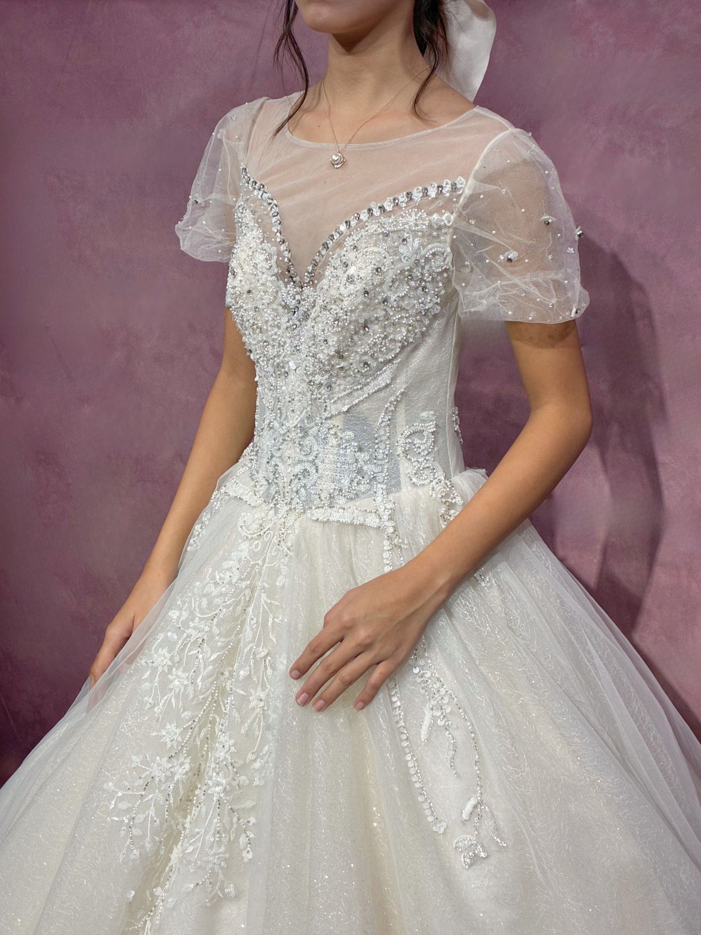Estelle Ball Gown Wedding Dress - ReBridal Wedding Dress