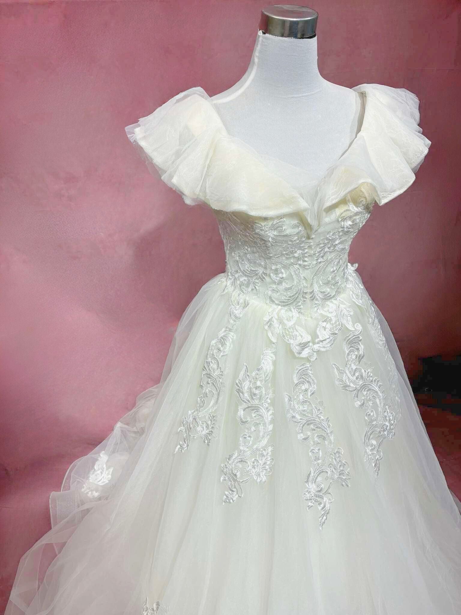 Cherise A-Line Wedding Dress - ReBridal Wedding Dress