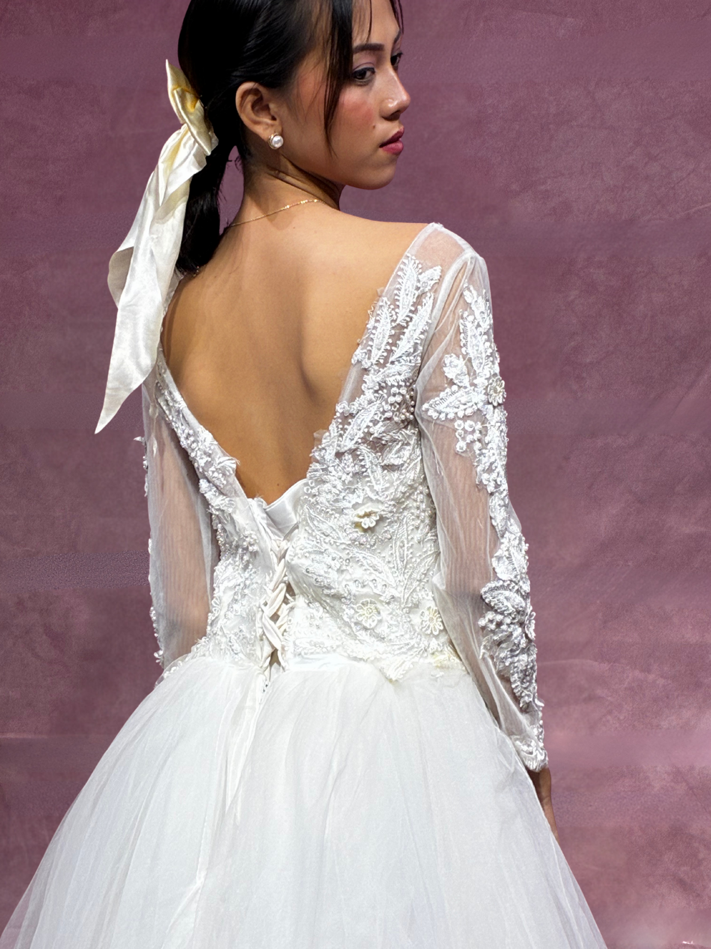 Monroe A-Line Wedding Gown