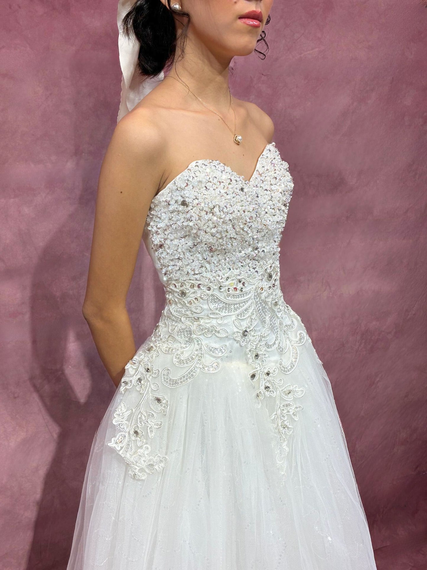 Jasmina A-Line Wedding Dress - ReBridal Wedding Dress