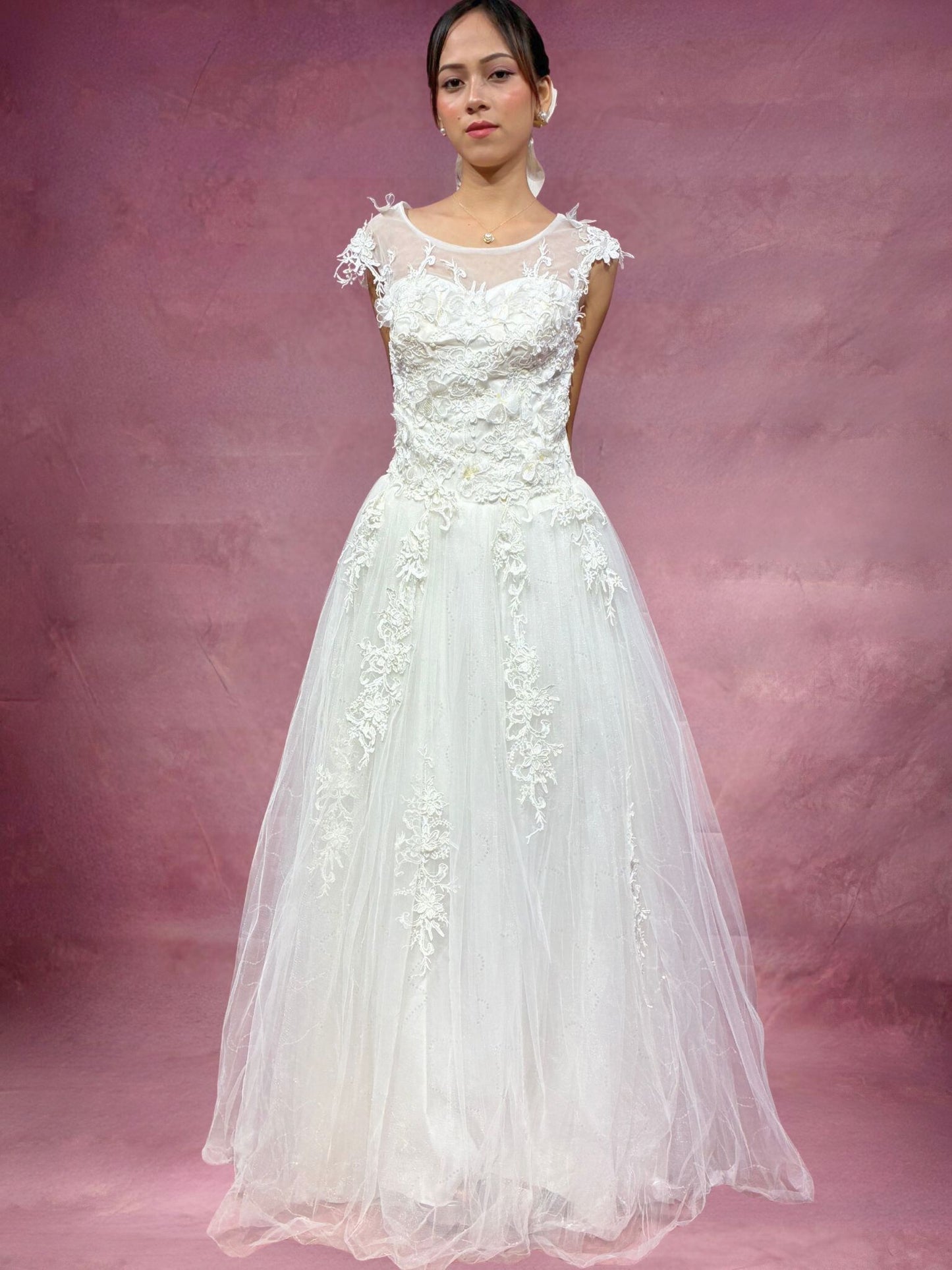 Mielleille A-Line Wedding Dress - ReBridal Wedding Dress