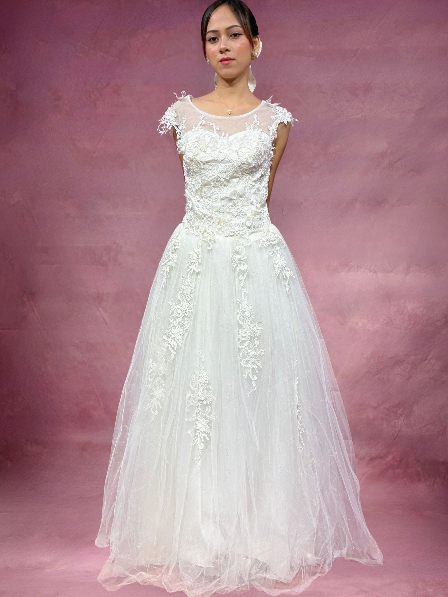 Mielleille A-Line Wedding Dress - ReBridal Wedding Dress