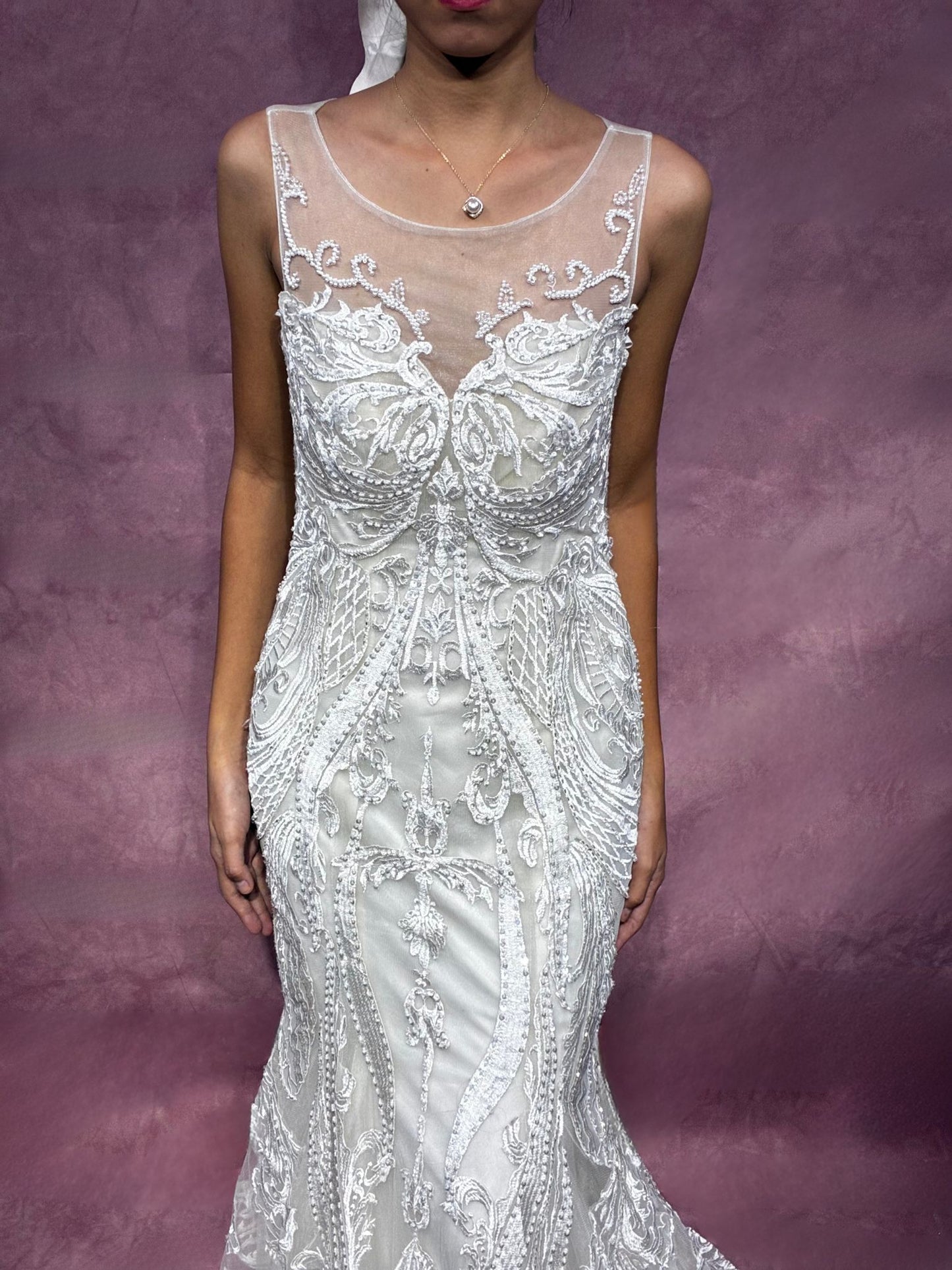 Noelle Fit & Flare Mermaid Wedding Dress